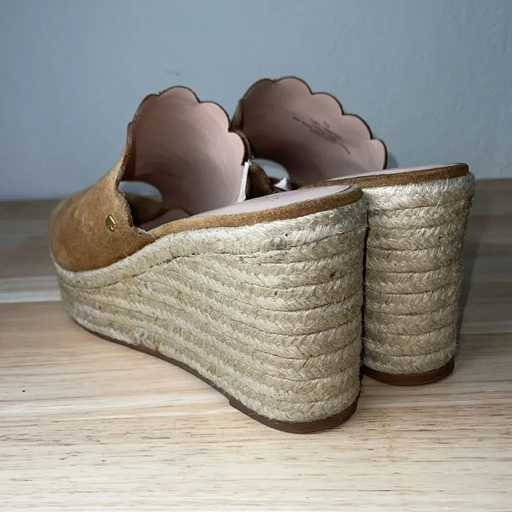Kate Spade Toby Wedge Slip-On Sandal Size 10